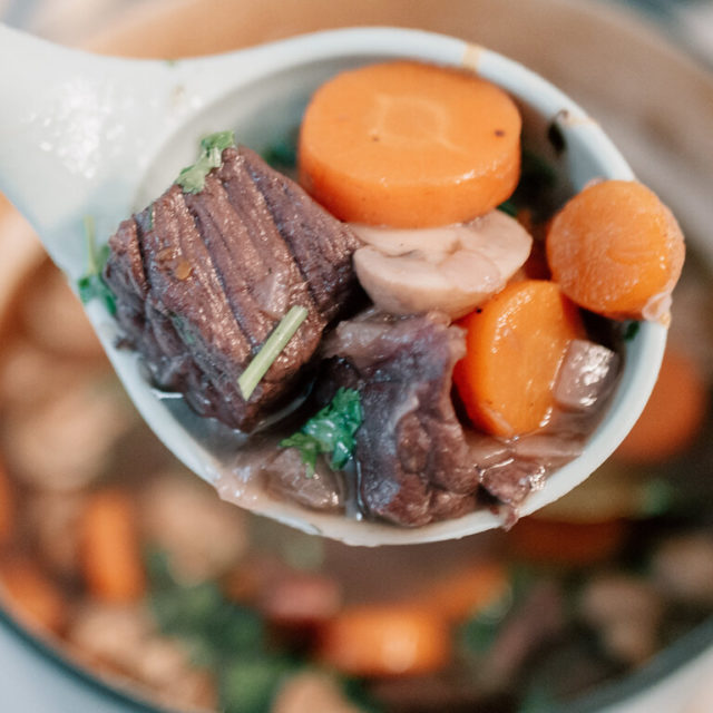 Boeuf Bourguignon Receita Fácil